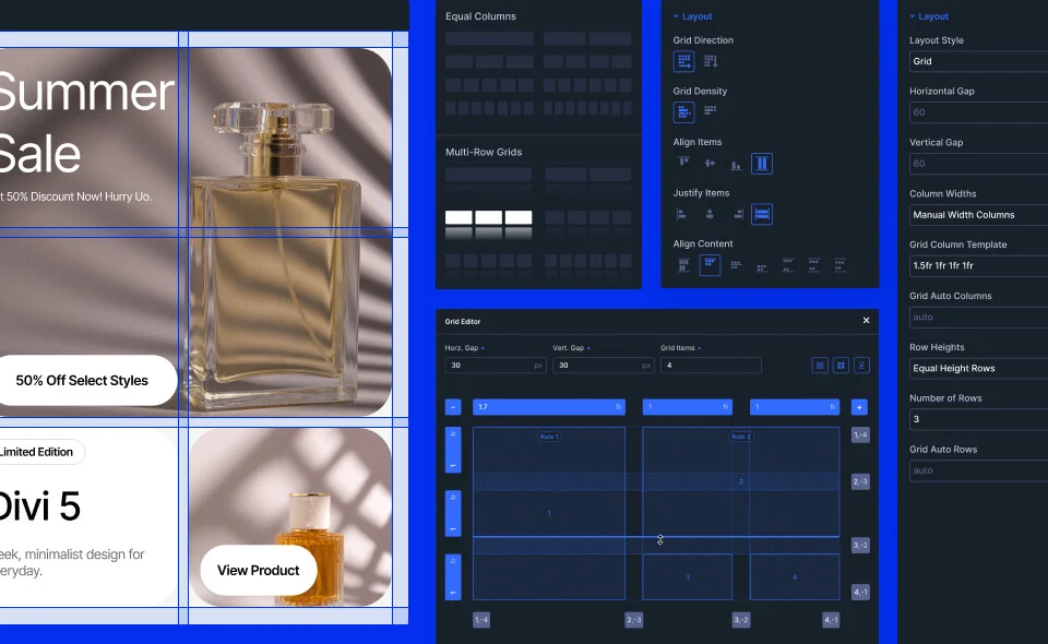 Divi Builder-可视化文章/页面编辑器WordPress插件插图-WP资源海 Flexbox and CSS Grid