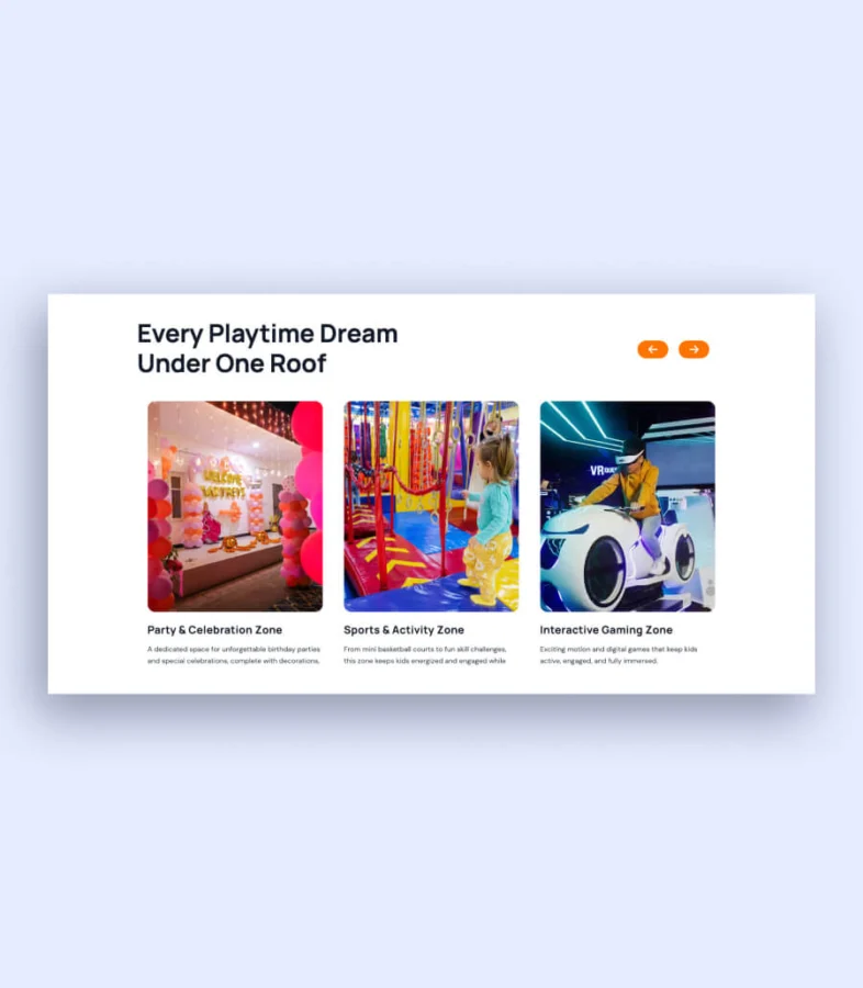 室内游乐区Gutenberg网站模板_一键导入快速建站插图10-WP资源海 SproutSphere Slider Section For Gutenberg