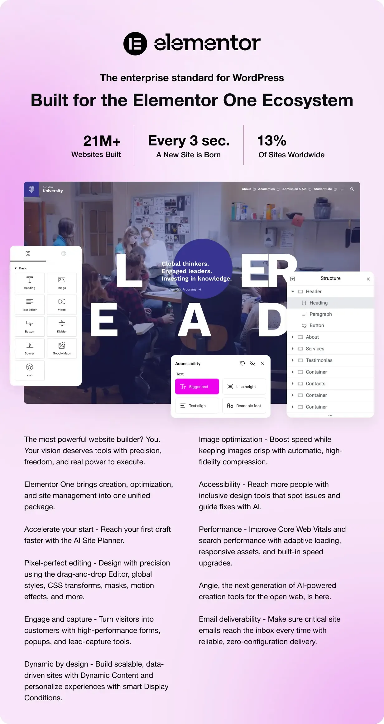 Estudiar 大学院校 WordPress 主题插图2-WP资源海 Estudiar - University School WordPress Theme - 2