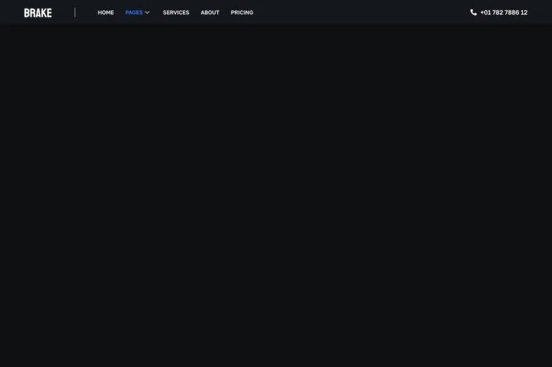 汽车维修保养Elementor网站模板_一键导入快速建站插图6-WP资源海 维修 Elementor 模板页眉预览