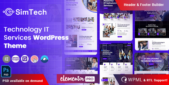 Simtech 技术企业建站 WordPress 主题