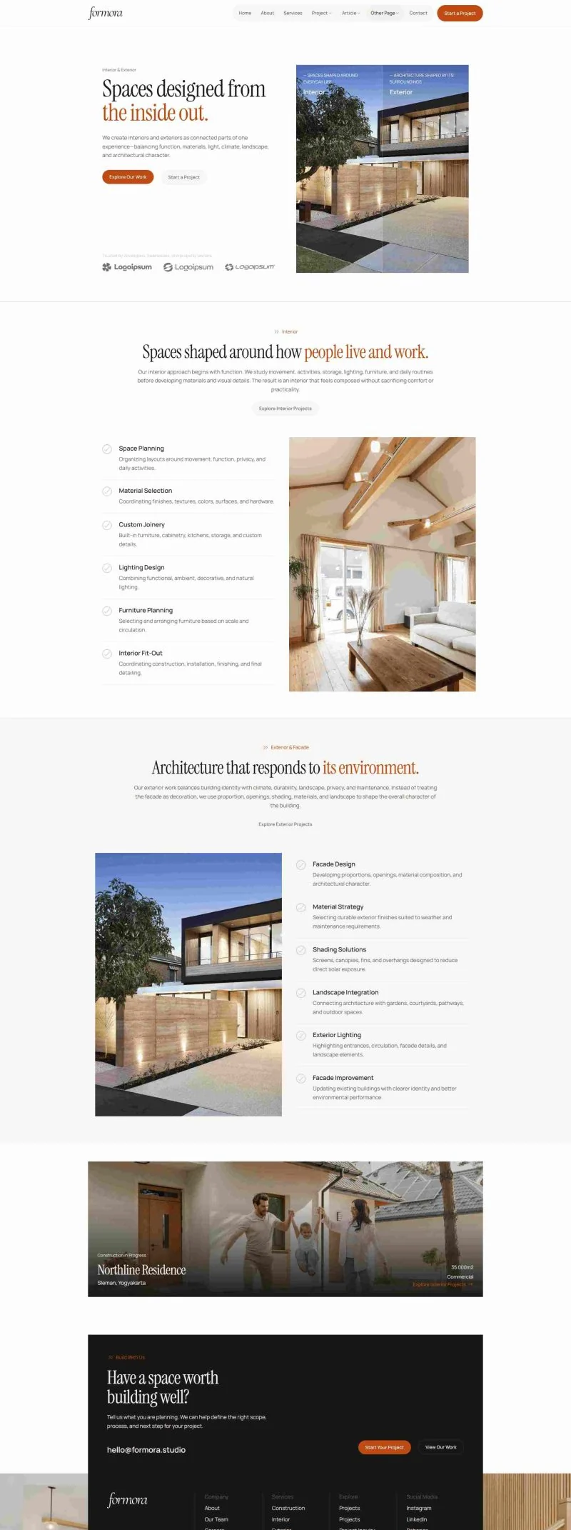 建筑地产Elementor网站模板_一键导入快速建站插图5-WP资源海 建筑/地产 Elementor 模板室内外设计预览