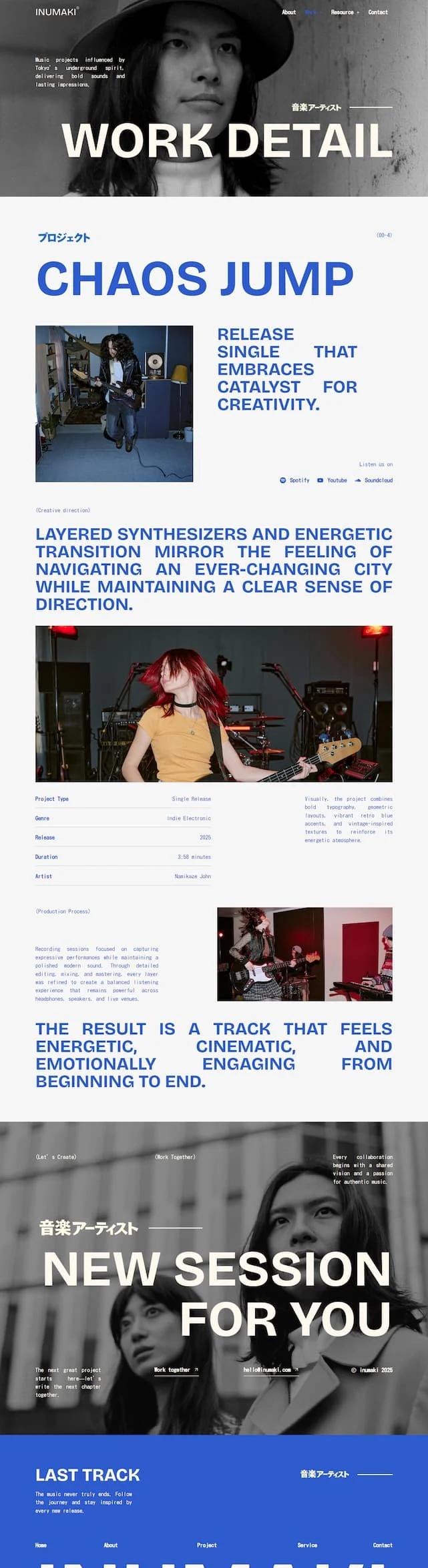 艺术/设计 Elementor 模板作品详情预览