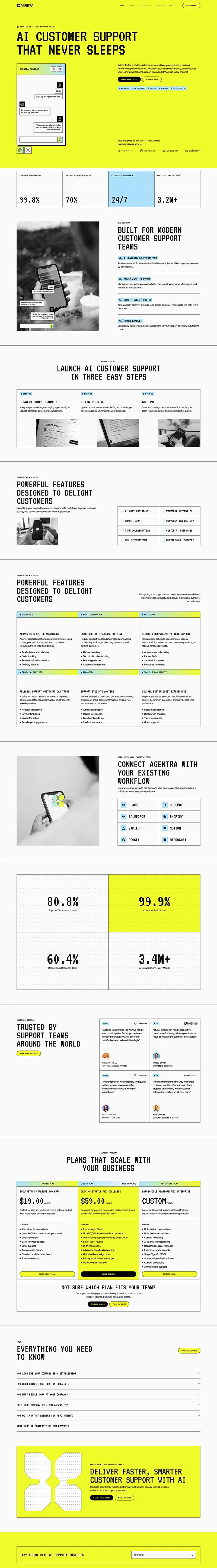人工智能Elementor网站模板_一键导入快速建站插图1-WP资源海 AI Elementor 模板首页预览