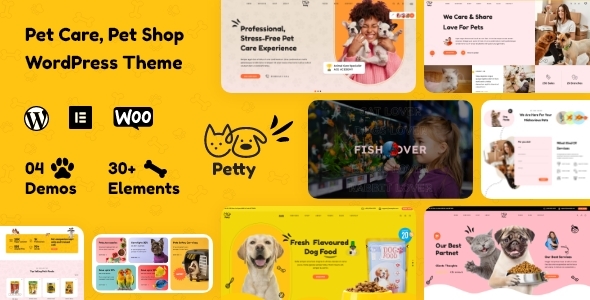 Petty 宠物行业电商与服务 WordPress 主题