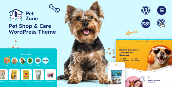 Petszone 宠物护理与宠物店 WordPress 主题