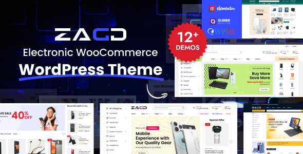 Zagg 电子产品与配件商城 WordPress 主题