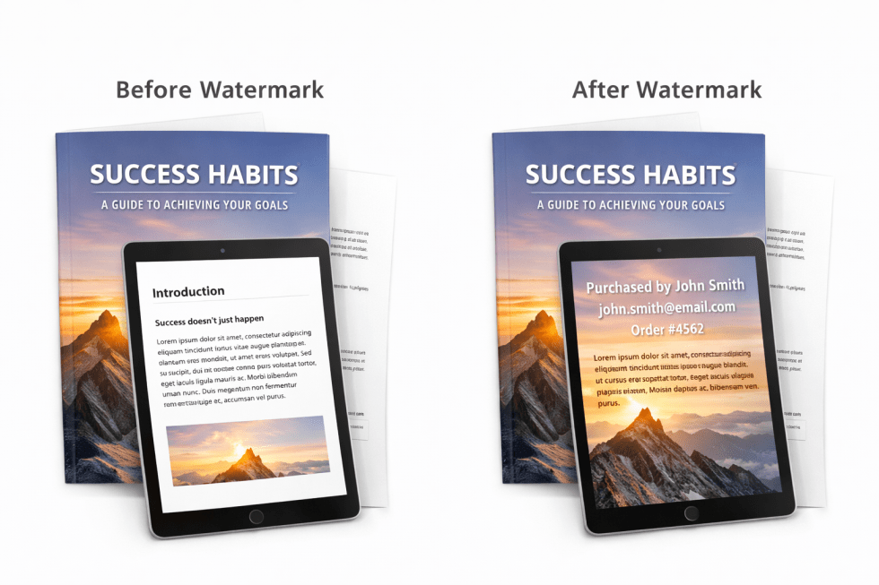 PDF Watermark for WooCommerce 数字商品下载保护 WordPress 插件