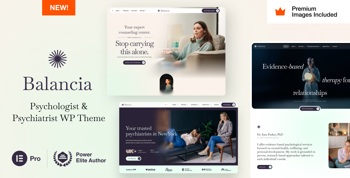 Balancia – 心理咨询与精神科 WordPress 主题