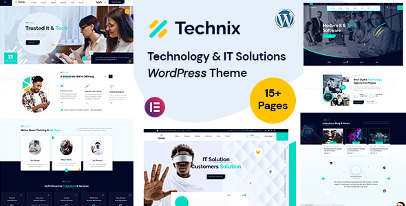 Technix 科技与IT解决方案 WordPress 主题