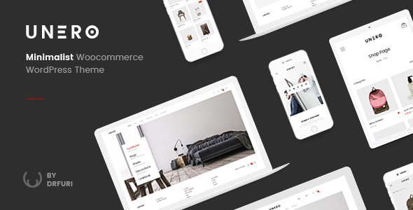 Unero 极简电商 WordPress 主题