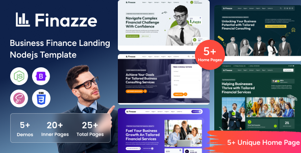 Finazze 商务金融网站 HTML 模板