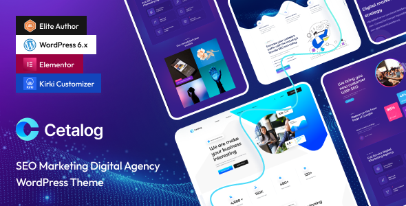 Cetalog 营销与SEO代理商 WordPress 主题