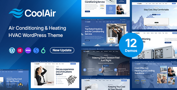 Coolair 暖通空调 WordPress 主题