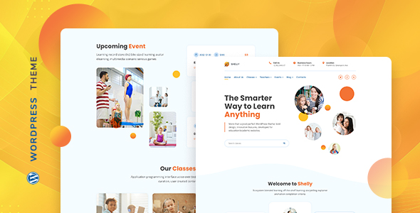 Shelly 教育机构 WordPress 主题