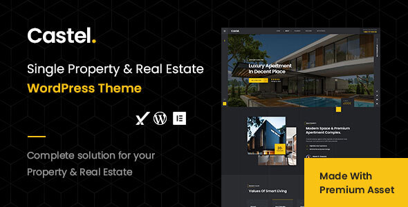 Castel 单一物业展示 WordPress 主题