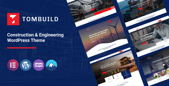 Tombuild 建筑工程 WordPress 主题