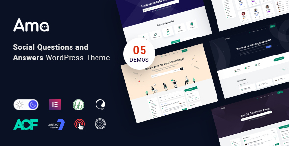 AMA 社交问答 WordPress 主题