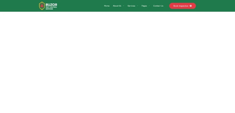 虫害防治服务Elementor网站模板_一键导入快速建站插图5-WP资源海 保洁 Elementor 模板页眉预览