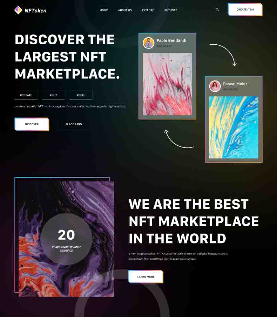 NFToken Home Page