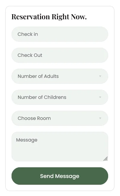 酒店与度假村Elementor网站模板_一键导入快速建站插图7-WP资源海 旅馆/酒店 Elementor 模板表单预览