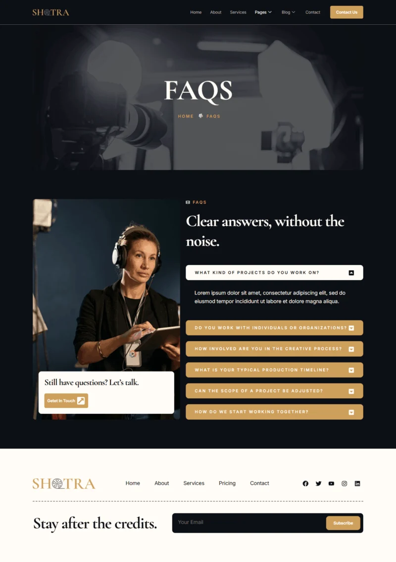多媒体 Elementor 模板常见问题预览