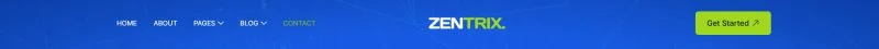 IT互联网 Elementor 模板页眉预览