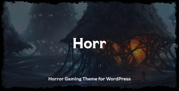 Horr 恐怖游戏网站 WordPress 主题