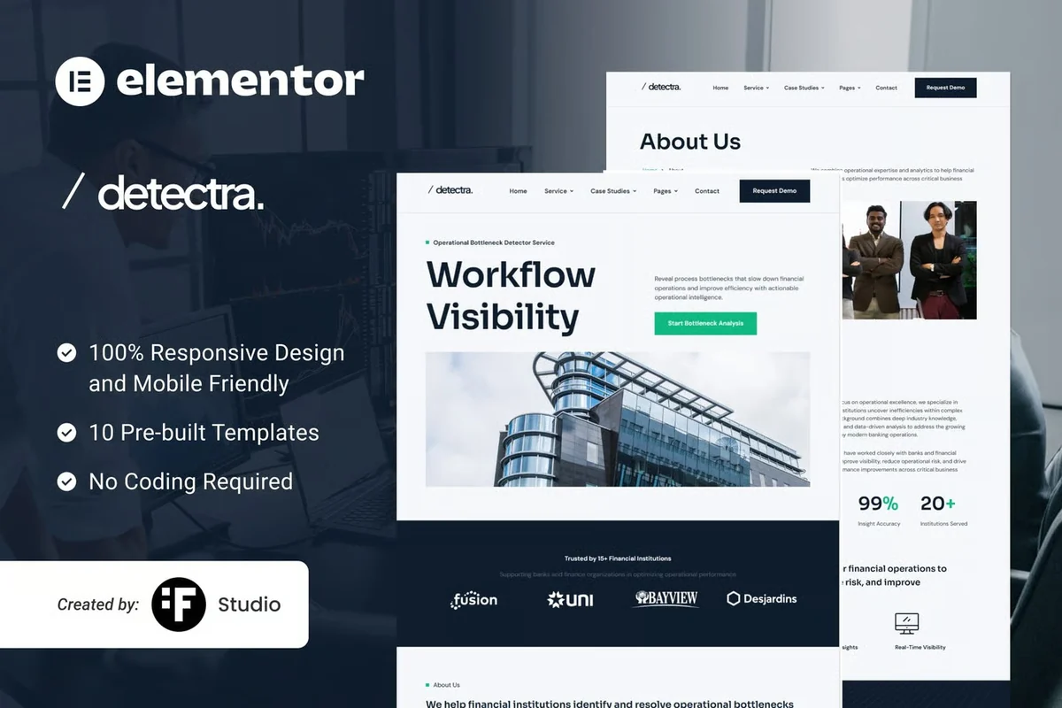 业务流程优化Elementor网站模板_一键导入快速建站插图-WP资源海 服务/咨询 Elementor 网站模板封面