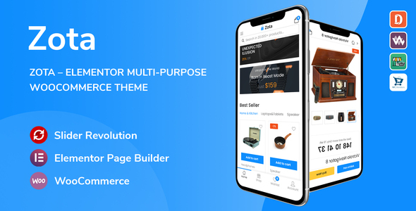 Zota 电商建站 WordPress 主题
