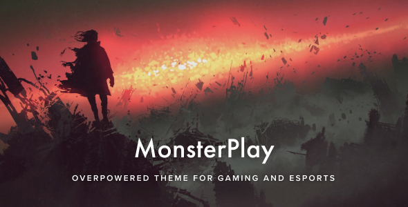 MonsterPlay 游戏和电竞 WordPress 主题