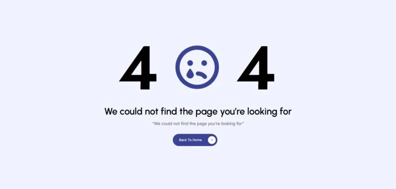牙医与口腔护理Elementor网站模板_一键导入快速建站插图3-WP资源海 健康/医药 Elementor 模板404页面预览
