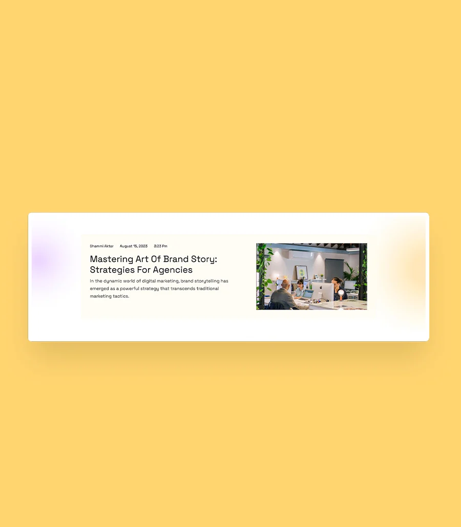 多用途Elementor网站模板_一键导入快速建站插图9-WP资源海 MultiGency Featured Post Section