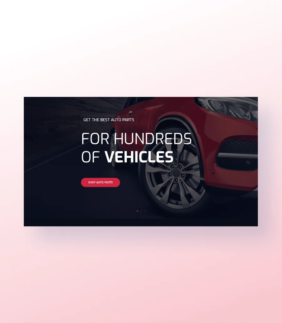 Speed Repair Hero Section For Gutenberg