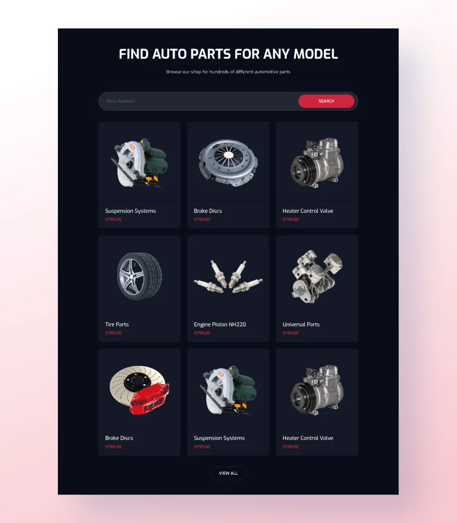 Speed Repair Product Section For Gutenberg