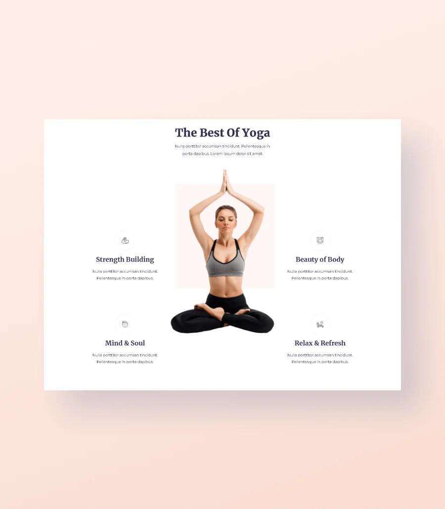 Do Yoga Benefit Section For Gutenberg