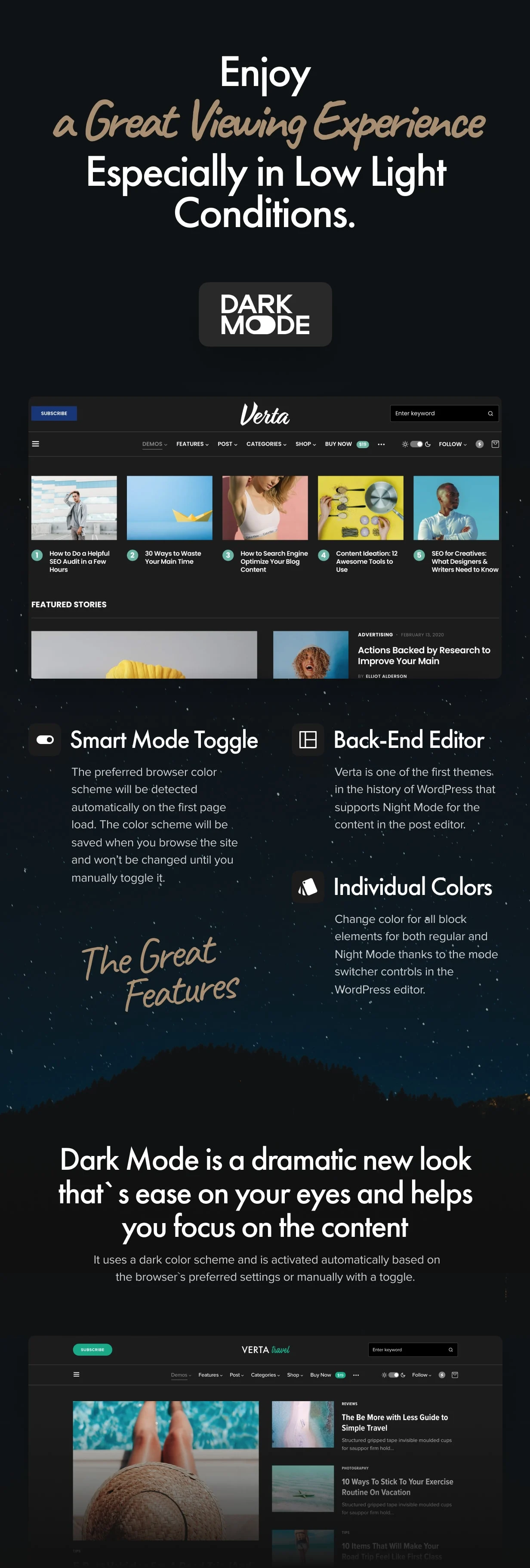Verta 现代出版者 WordPress 主题插图5-WP资源海 Verta - Multi-Concept WordPress Theme for Modern Publishers - 6