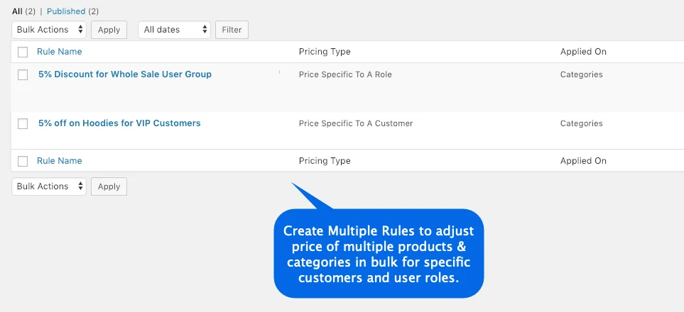 Role Based Pricing for WooCommerce 用户角色定价 WordPress 插件