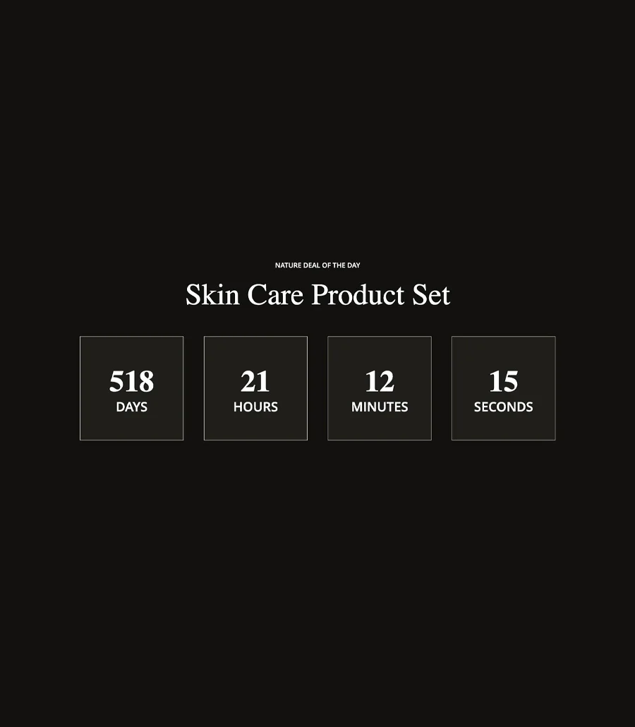 Costic Countdown Section For Gutenberg