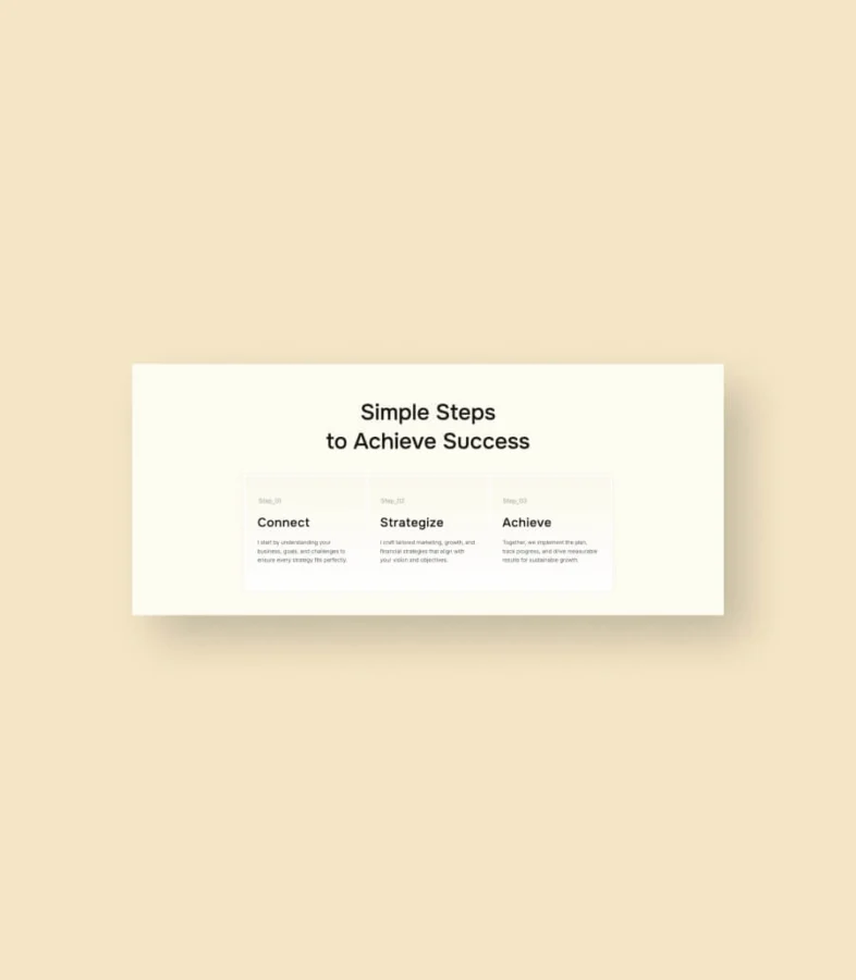 咨询作品集Gutenberg网站模板_一键导入快速建站插图12-WP资源海 Conselta Info Section For Gutenberg