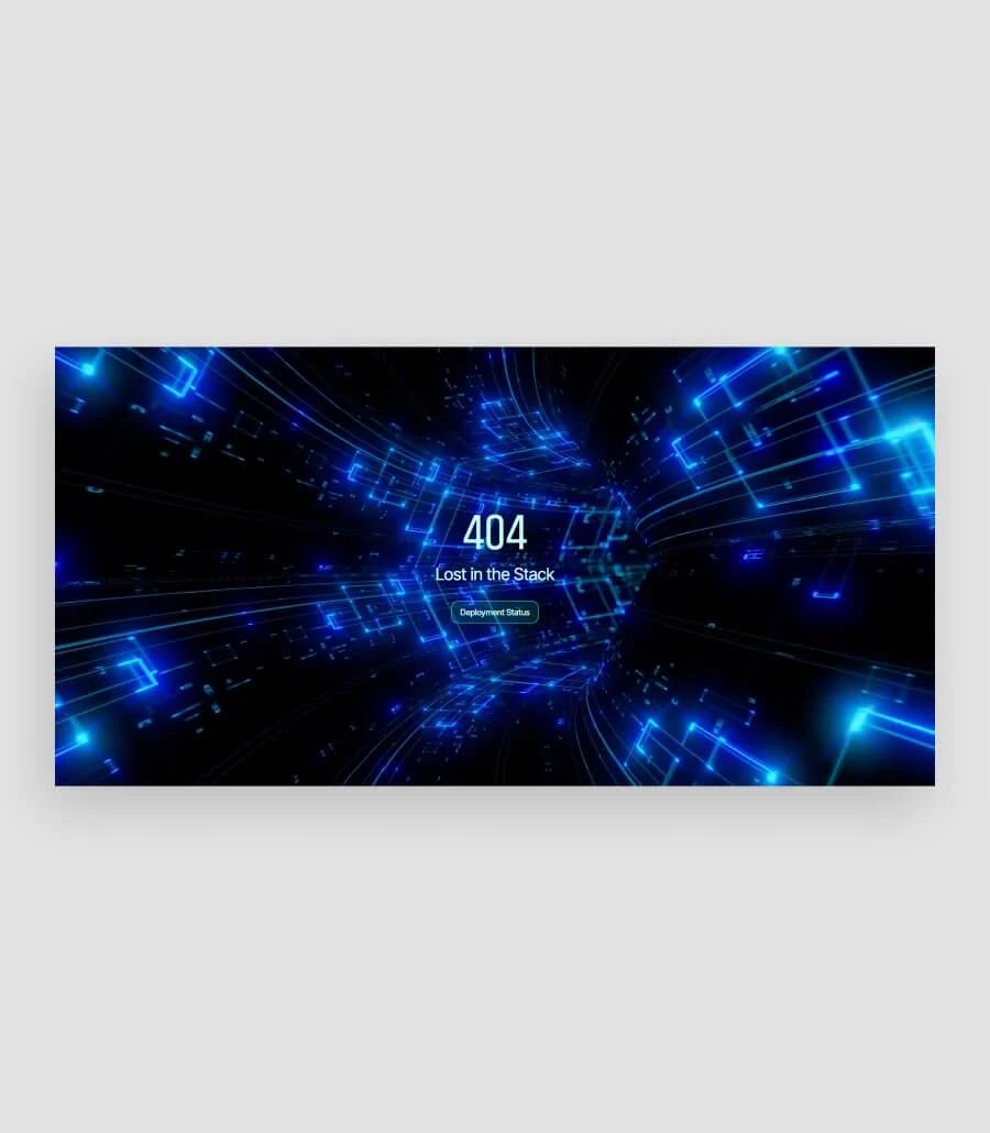高端 404 页面Gutenberg网站模板_一键导入快速建站插图7-WP资源海 LostSignal Pro Tech 404 Page For Gutenberg