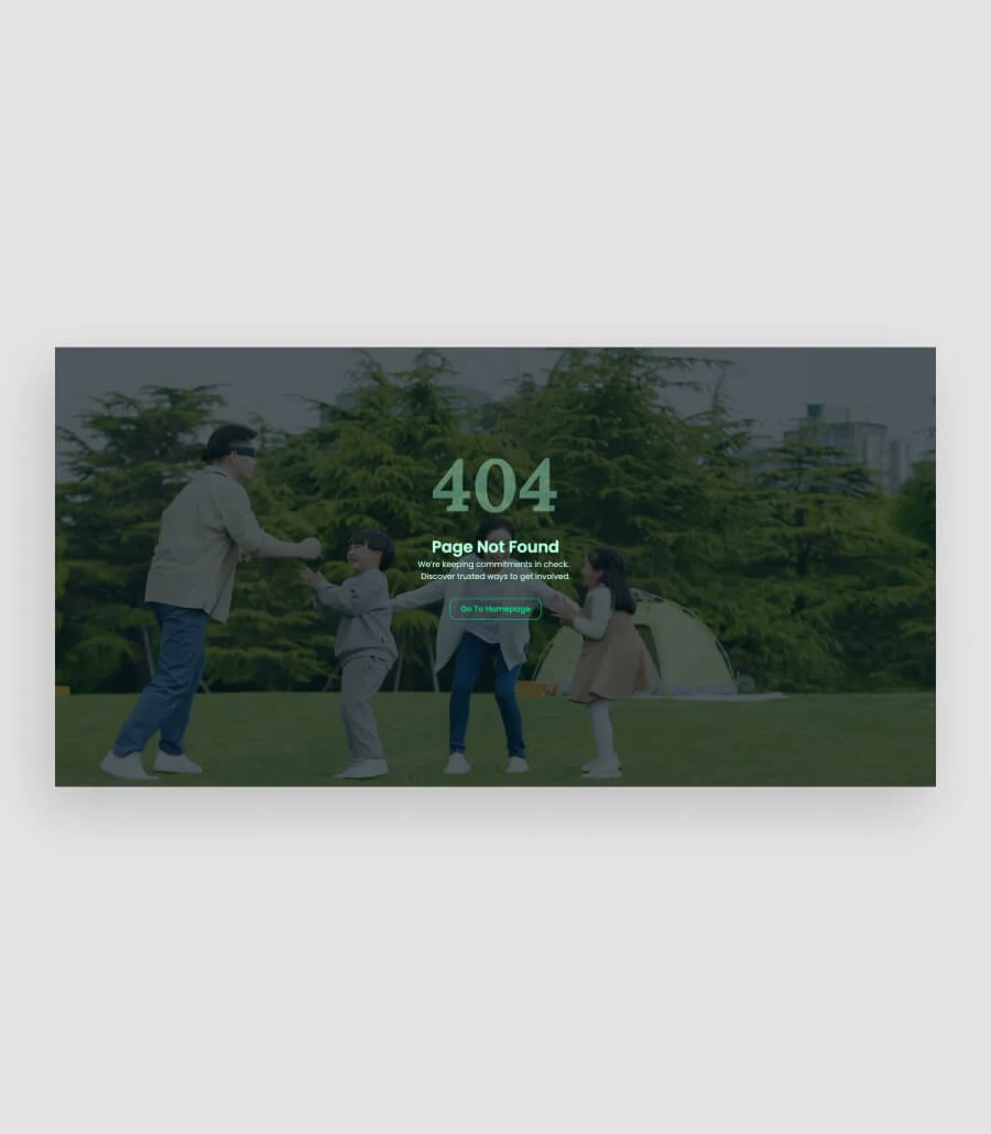 高端 404 页面Gutenberg网站模板_一键导入快速建站插图5-WP资源海 LostSignal Pro Banking 404 Page For Gutenberg