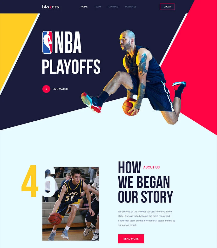 Blazers Home Page