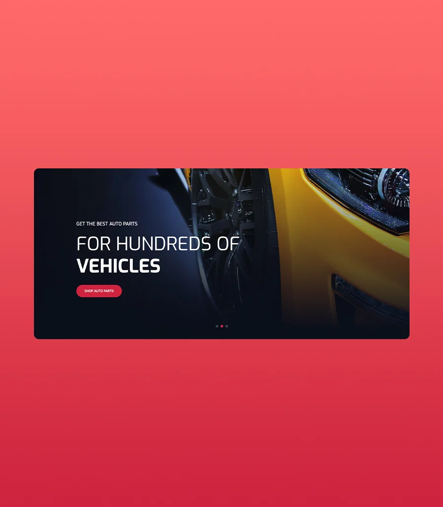 汽车配件商城Elementor网站模板_一键导入快速建站插图2-WP资源海 Speed Repair Banner Section