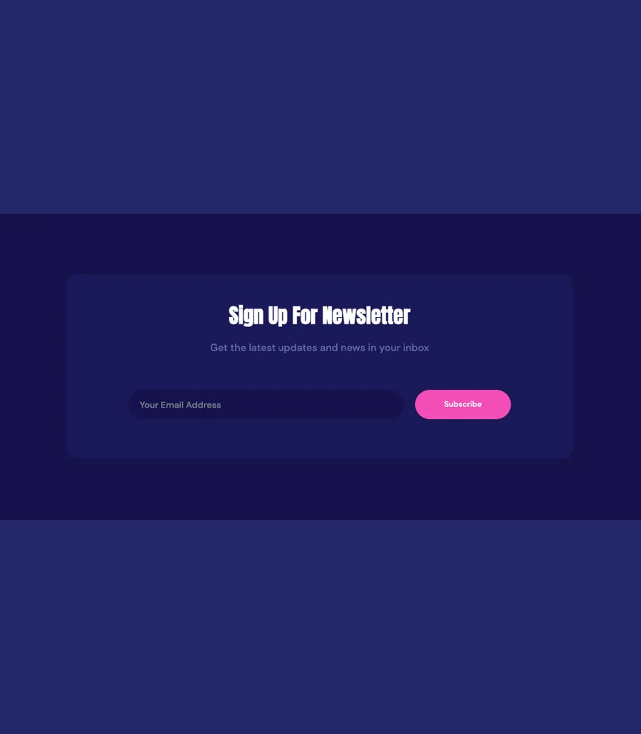 专属 落地页Gutenberg网站模板_一键导入快速建站插图10-WP资源海 CryptoCurrency Subscribe From Section For Gutenberg