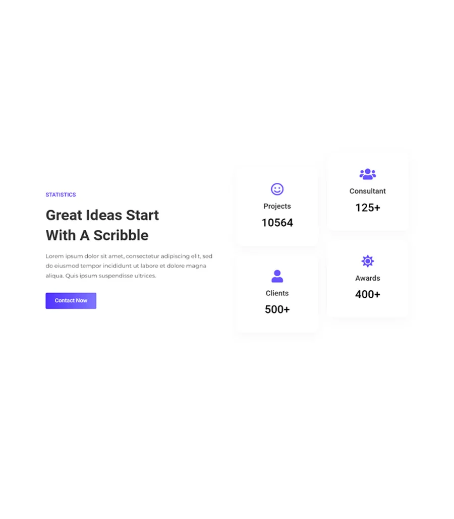 Bizzmate Counter Section For Gutenberg