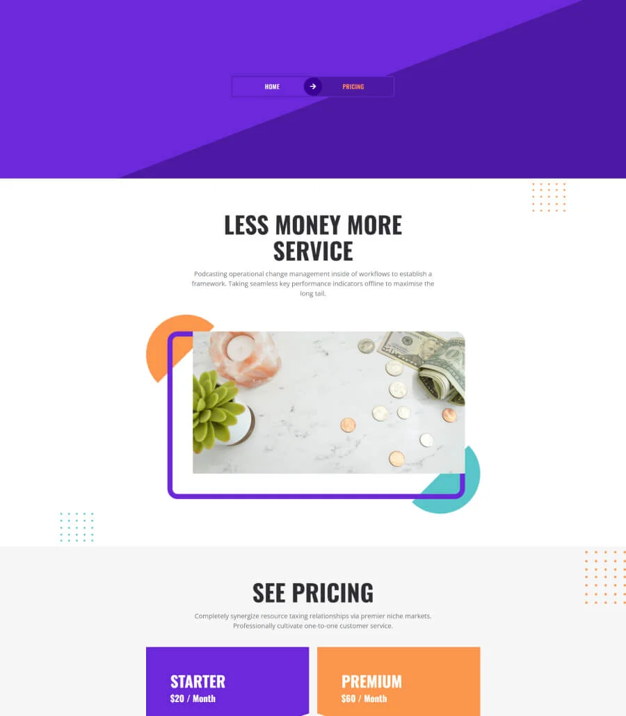 商业咨询Gutenberg网站模板_一键导入快速建站插图5-WP资源海 Smith Consulting Pricing Page For Gutenberg
