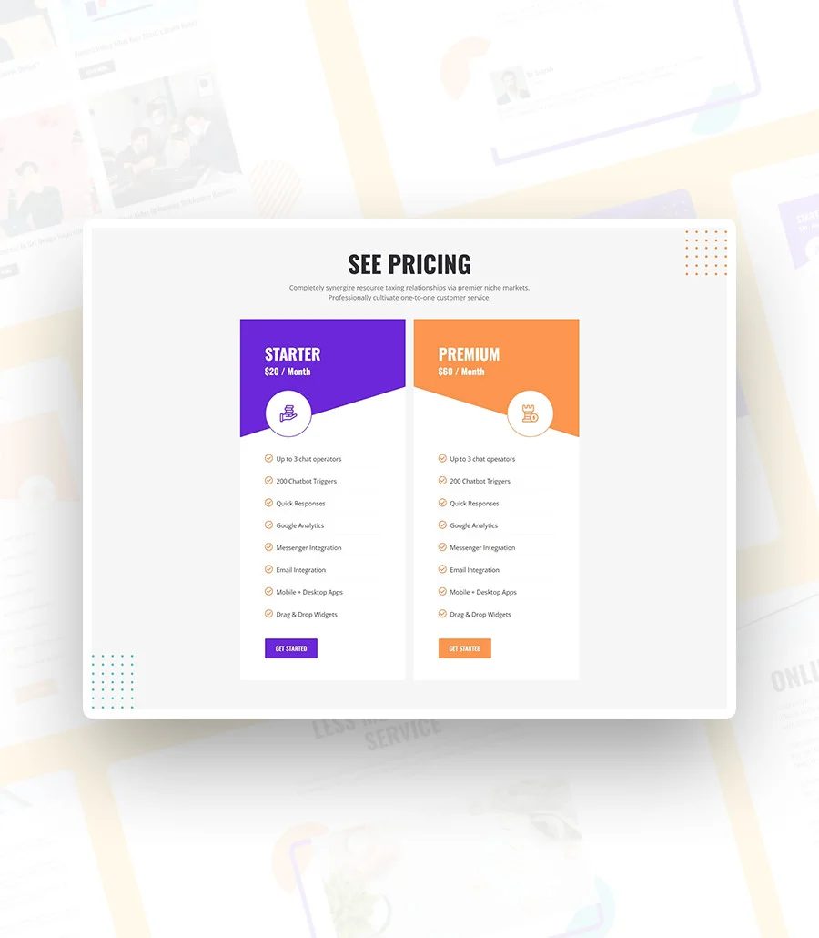 商业咨询Gutenberg网站模板_一键导入快速建站插图12-WP资源海 Smith Consulting Pricing Section For Gutenberg