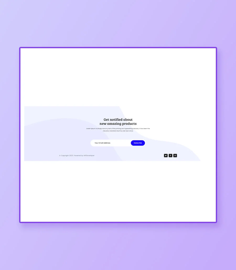 医疗网站方案Gutenberg网站模板_一键导入快速建站插图9-WP资源海 Medica Footer Section For Gutenberg