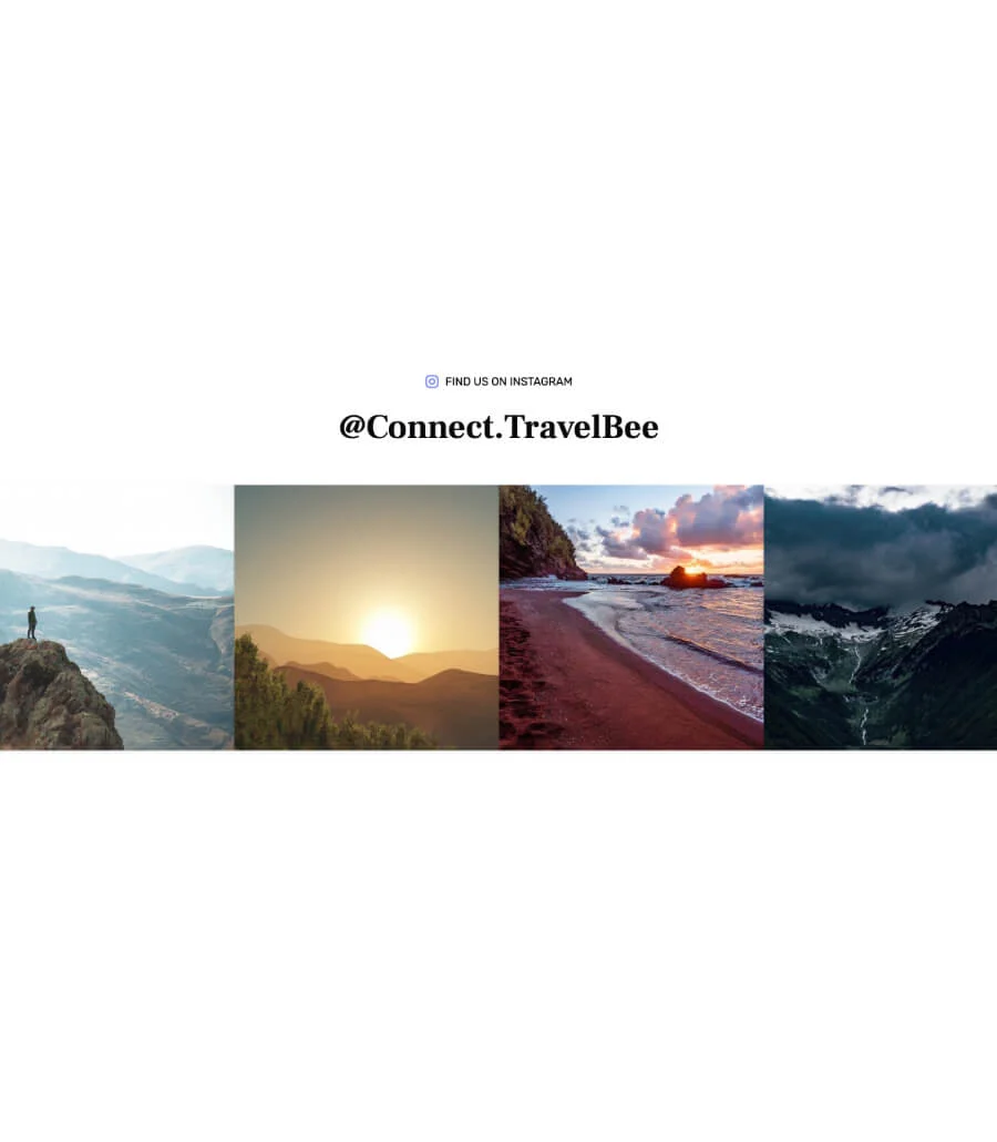 旅行博客Gutenberg网站模板_一键导入快速建站插图11-WP资源海 TravelBee Connect Section For Gutenberg